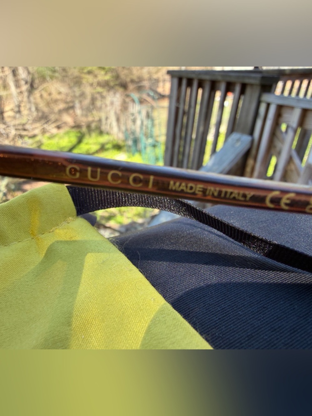 GUCCI Ombré Brown Gradient Women's Sunglasses - Picture 6 of 9